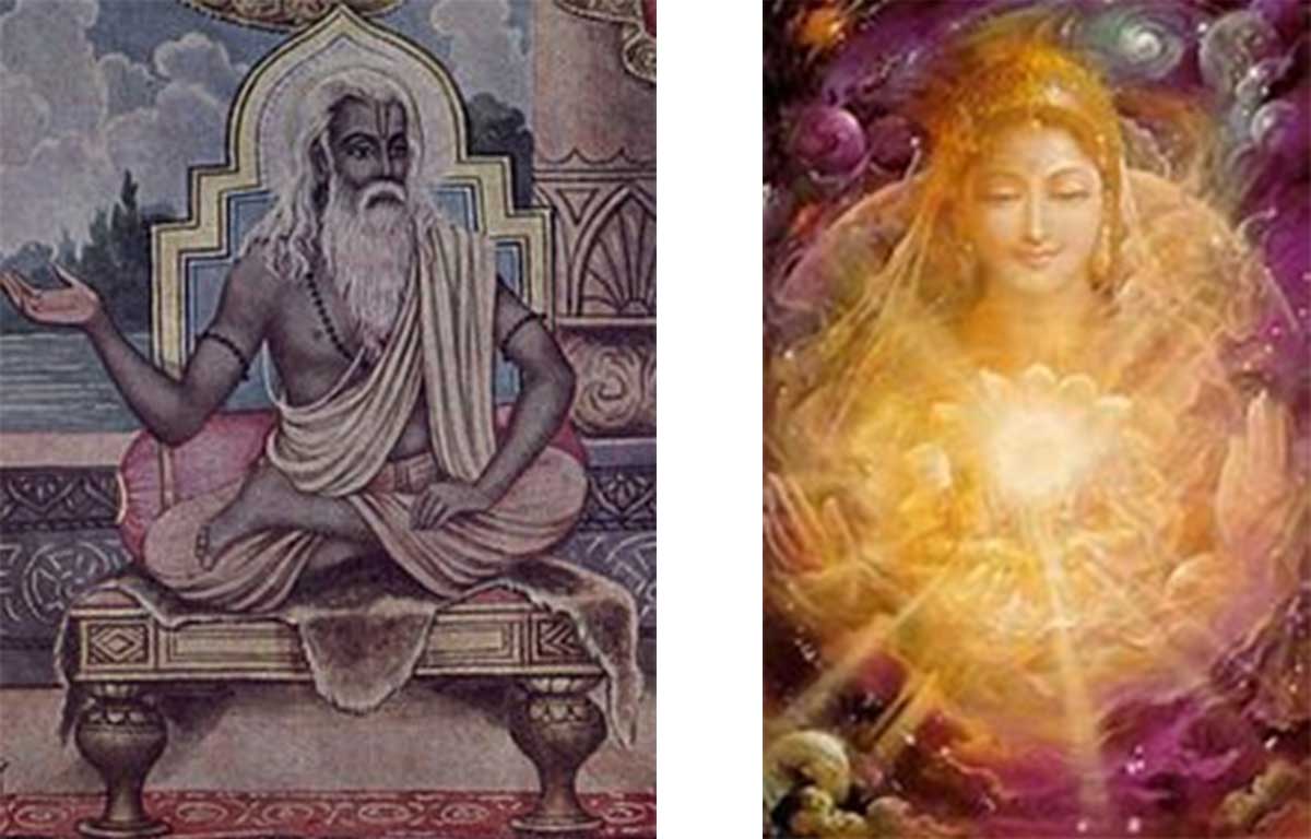 vyasa and divine mother